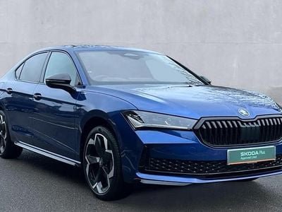 Cobalt blue metallic Used 2026 Skoda Superb SportLine Hatchback | £32,290 (Expensive)