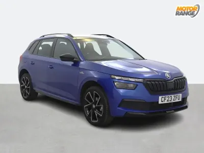 Usado Skoda Kamiq Monte Carlo 150 HP (110 kW) 2023 Azul SUV