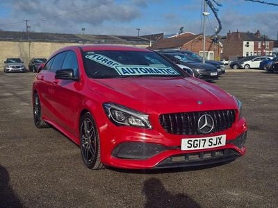 Used Mercedes CLA220 AMG line 177 HP (130 kW) 2017 Red Sedan