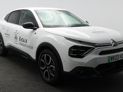 used Citroën e-C4 X 50KWH SHINE PLUS FASTBACK AUTO 4DR (7.4KW CHARGER) ELECTRIC FROM 2023 FROM TRURO (TR4 8ET) | SPOTICAR