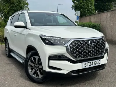 Used KGM Rexton 2024 Grand white SUV