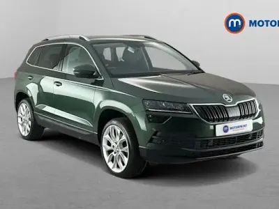 Used Skoda Karoq SE L 150 HP (110 kW) 2021 Green SUV