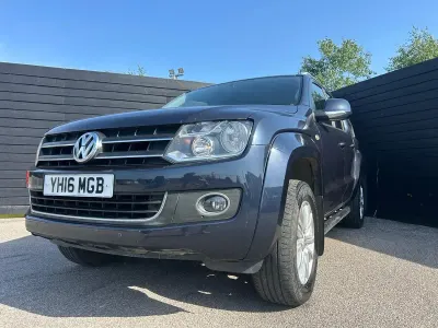 Used VW Amarok Highline 180 HP (132 kW) 2016 Blue Pickup