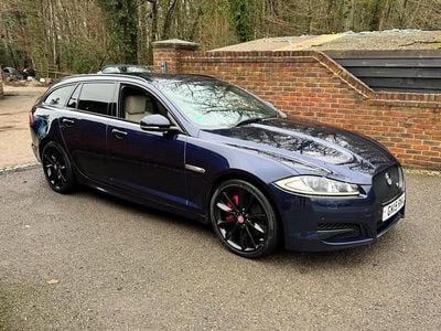 Blue Used 2015 Jaguar XF Portfolio Estate | £9,995 (Super price)