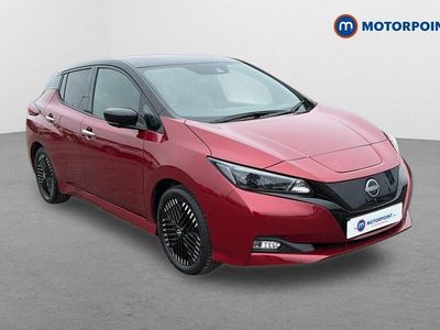 Used Nissan Leaf Tekna 110 kW (150 HP) 2023 Red Hatchback