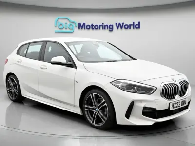 Used BMW 118 M Sport 136 HP (100 kW) 2022 White Hatchback