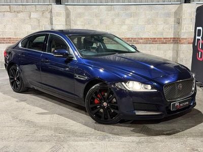 Used Jaguar XF Portfolio 2017 Blue Sedan