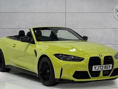 Yellow Used 2022 BMW M4 Competition Edition Coupe | £48,500 (Good price)