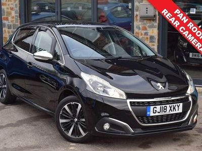 Used Peugeot 208 Allure Premium 82 HP (60 kW) 2018 Black Hatchback