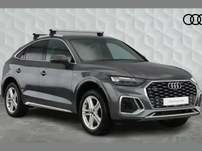 Used Audi Q5 Sportback S-Line 261 HP (191 kW) 2021 Grey SUV