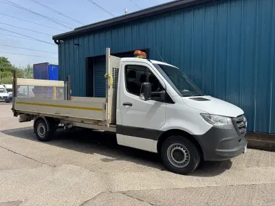 Begagnad Mercedes Sprinter Progressive 150 HK (110 kW) 2022 Vit Van