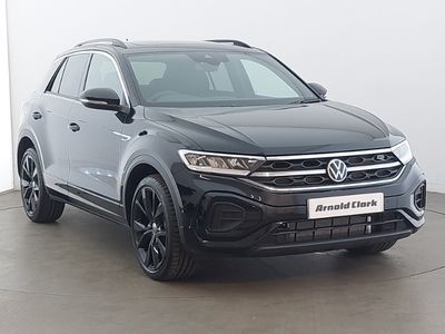 Black New 2025 VW T-Roc R-line SUV | £29,498 (Super price)