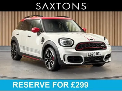 Used Mini John Cooper Works Countryman Sport 306 HP (225 kW) 2019 White silver metallic SUV