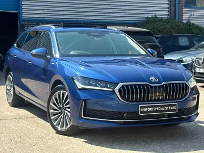 New Skoda Superb 150 HP (110 kW) 2026 Blue Estate