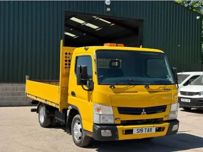 Used Mitsubishi Canter 2016 Yellow Cabriolet