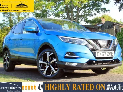 Used Nissan Qashqai Tekna 163 HP (119 kW) 2017 Blue SUV