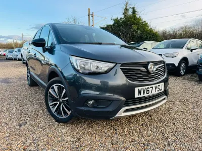 Used Vauxhall Crossland X Elite 110 HP (80 kW) 2017 Grey SUV