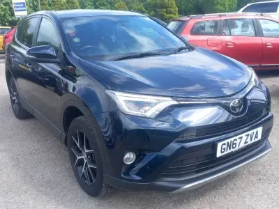 Used Toyota RAV4 2017 Blue SUV