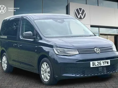 New VW Caddy 2026 Starlight blue MPV