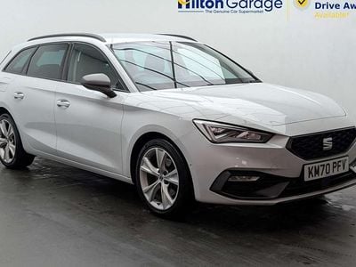 Used Seat Leon FR 150 HP (110 kW) 2020 White Estate