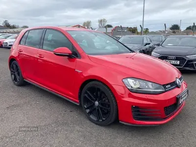 Used VW Golf VII GTD 2015 Red Hatchback