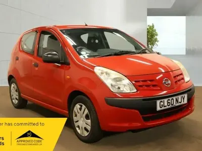 Used Nissan Pixo Visia 68 HP (50 kW) 2011 Red Hatchback