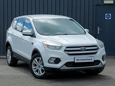 Used Ford Kuga Zetec 120 HP (88 kW) 2017 White SUV
