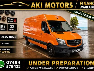 Używany Mercedes Sprinter 2016 Pomarańczowy Van