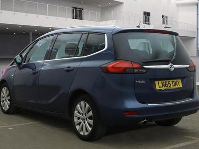 Used Vauxhall Zafira 170 HP (125 kW) 2015 Sea blue MPV