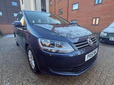 Blue Used 2015 VW Sharan SE MPV | £3,495