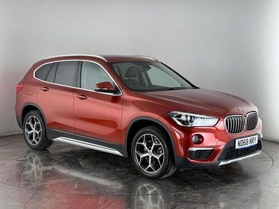 Used BMW X1 xLine 190 HP (139 kW) 2018 Orange SUV