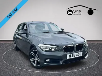 Used BMW 118 Sport Line 150 HP (110 kW) 2019 Grey Hatchback