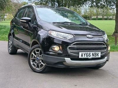 Used Ford Ecosport Titanium 112 HP (82 kW) 2016 Black SUV