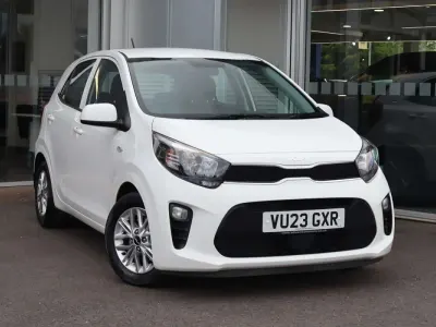 Używany Kia Picanto 66 KM (48 kW) 2023 Biały Hatchback