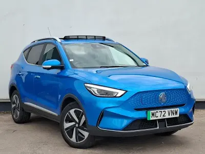 Used MG ZS Trophy 114 kW (156 HP) 2023 Blue SUV