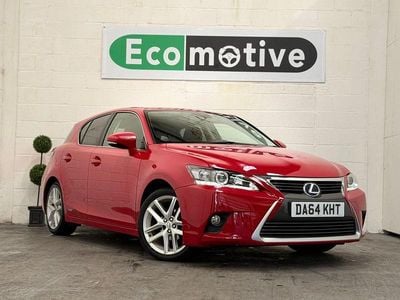 Red Used 2014 Lexus CT200h Hatchback | £6,995 (Super price)