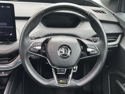 Grey Used 2023 Skoda Enyaq iV vRS SUV | £29,099 (Fair price)