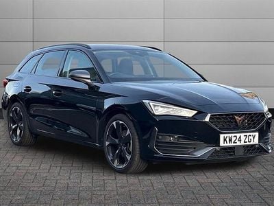 Midnight black Used 2024 Cupra Leon Estate | £19,490 (Good price)