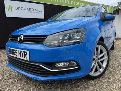 Used VW Polo SEL 110 HP (80 kW) 2015 Blue Hatchback