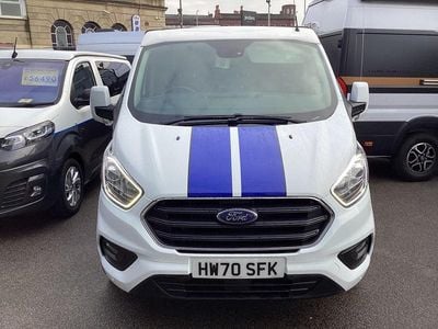 Used Ford Transit Custom Limited 130 HP (95 kW) 2020 White Van