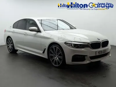 Used BMW 530e M Sport 252 HP (185 kW) 2019 White Sedan