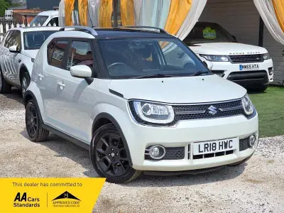 Used Suzuki Ignis SZ5 90 HP (66 kW) 2018 White/black SUV