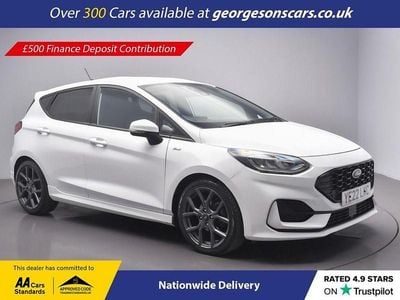White Used 2022 Ford Fiesta ST-Line Hatchback | £10,450 (Good price)