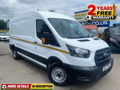 Used Ford Transit S 130 HP (95 kW) 2021 White Van