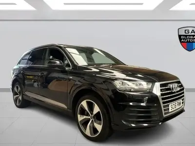 Begagnad Audi Q7 S-Line 2016 Svart SUV