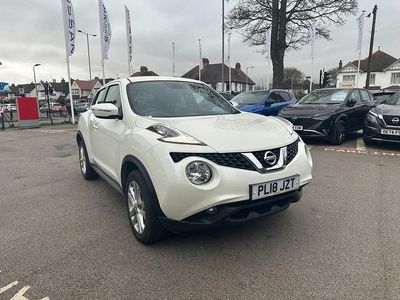 Used Nissan Juke N-Connecta 113 HP (83 kW) 2018 White SUV
