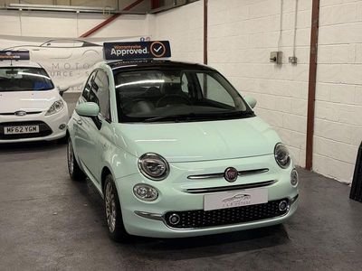 Used Fiat 500 Lounge 69 HP (50 kW) 2016 Green Hatchback