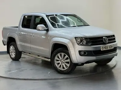 Second-hand VW Amarok Highline 2015 Argintiu Pickup