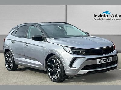 Used Vauxhall Grandland X Ultimate 130 HP (95 kW) 2022 Grey SUV