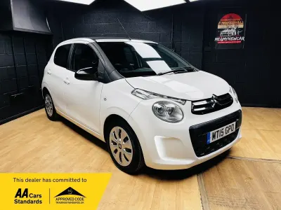 Used Citroën C1 Feel 82 HP (60 kW) 2015 White Hatchback